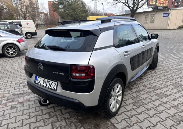 Citroen C4 Cactus cena 31990 przebieg: 181000, rok produkcji 2014 z Łódź małe 56